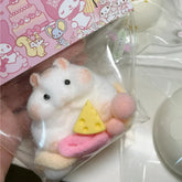 ELMAS Adorable Hamster Squishy Stress Relief Toy - Al Masam Stationery LLC